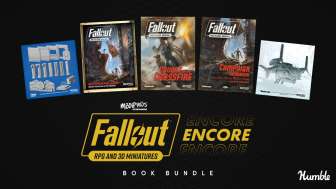 Teaser for Humble Books Bundle: Fallout RPG & 3D Miniatures by Modiphius Encore - $1