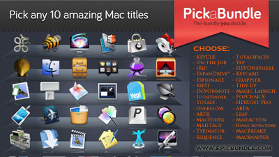 Pick A Bundle - Mac 2.0 Software