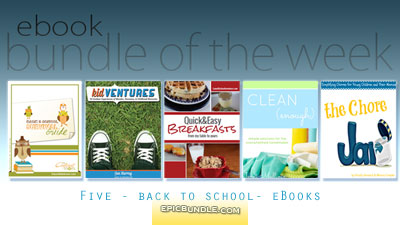 Ebook Bundle Week Back School Ebook Bundle