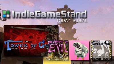 Tower Guns Indie Game Stand