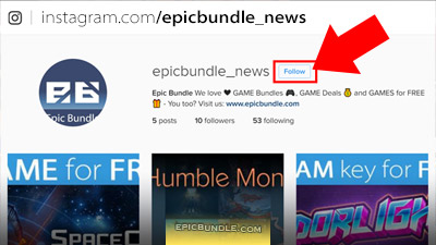 Epic Bundle Instagram Game Bundle News