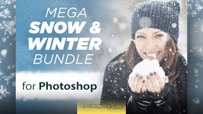 Snow Effects Winter Effects Photoshop Psd Action