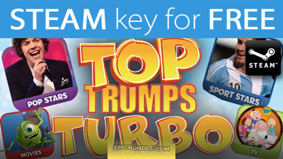 STEAM Key for FREE: Top Trumps Turbo