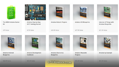 The 2017 Arduino Starter Hardware + Course Bundle