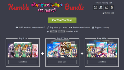 The Humble MangaGamer and Friends Bundle