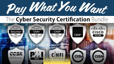 Pay What You Want - Cyber Security Certification Bundle
