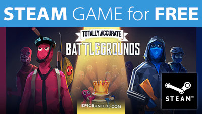 STEAM GAME for FREE: Totally Accurate Battlegrounds