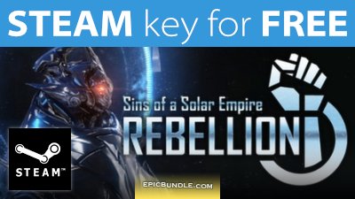 STEAM Key for FREE: Sins of a Solar Empire: Rebellion