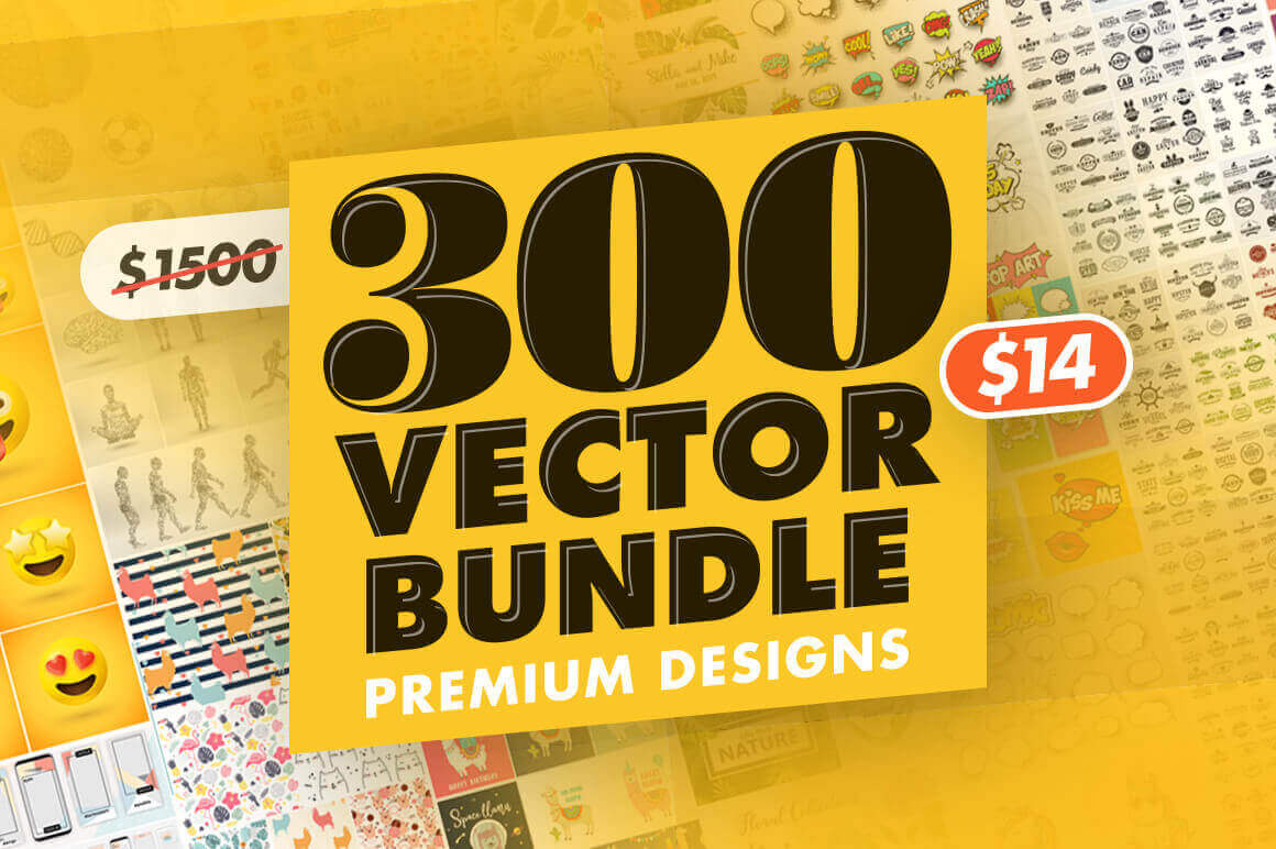 The Mighty Design and Retro Label Bundle - Epic Bundle