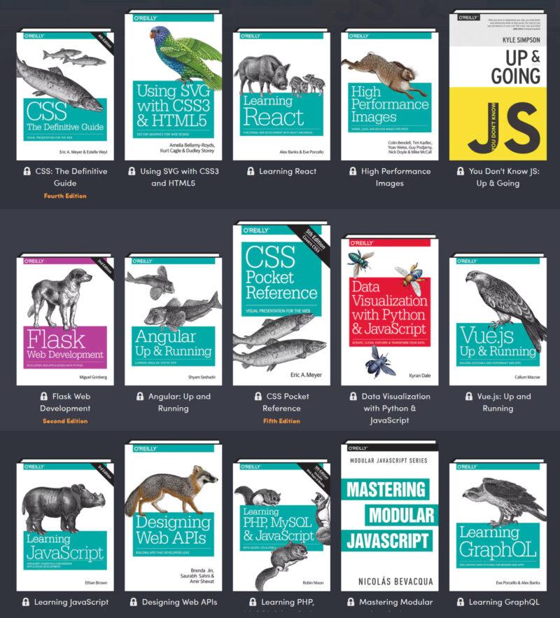 Humble Bundle - Web Programming by O'Reilly Bundle