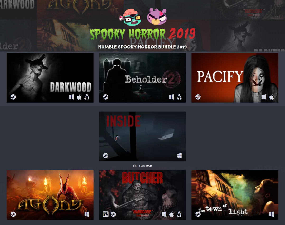 Humble STEAM Horror GAME Bundle 2019 - Epic Bundle