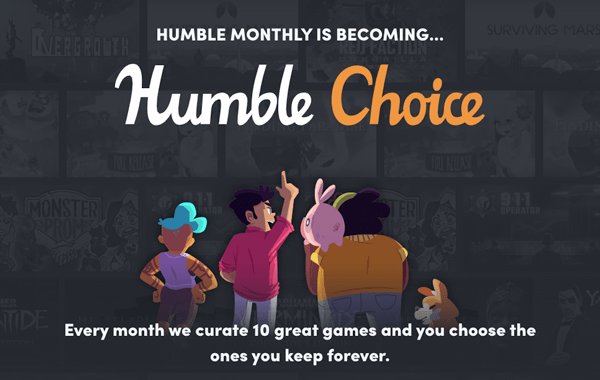 The new Humble Choice