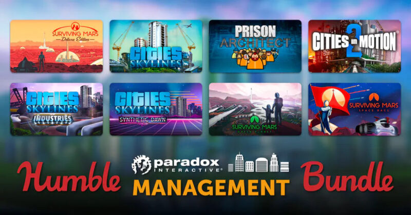 Humble "Paradox Management Game" Bundle