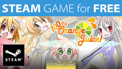 STEAM GAME for FREE: 100% Orange Juice - Epic Bundle