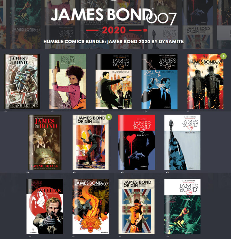 Humble "James Bond Comic" Bundle 2020