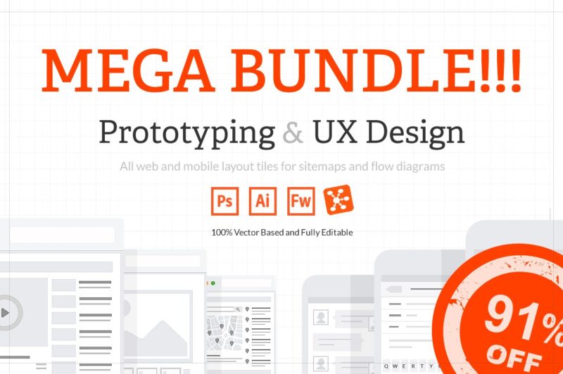 Mighty Deals - Prototyping & UX Design Bundle