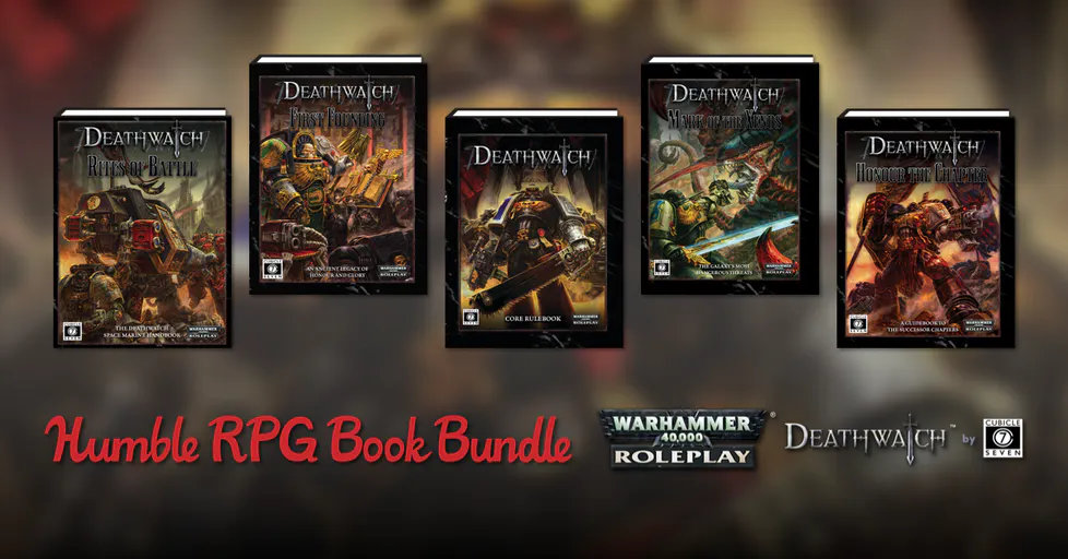 Humble RPG Book Bundle: Warhammer 40K Deathwatch - Epic Bundle