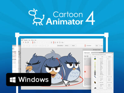 The Cartoon Animator 4 PRO for Windows Bundle