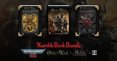 Humble Black Crusade & Only War RPG Book Bundle