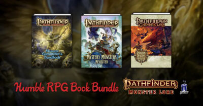 Humble Pathfinder Monster Lore RPG Book Bundle