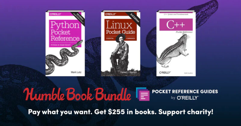 Humble "O'Reilly Pocket Reference Guides" Bundle