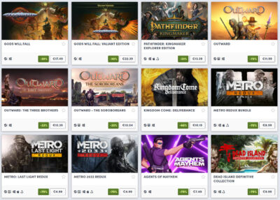 Humble DEEP SILVER BYOB Bundle