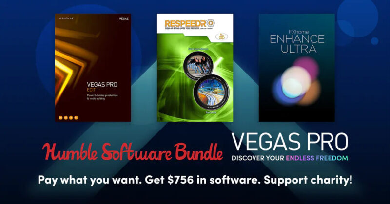 Humble VEGAS Pro Software Bundle 2021