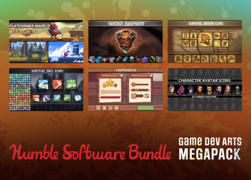 Humble "Game Dev Arts Megapack" Software Bundle