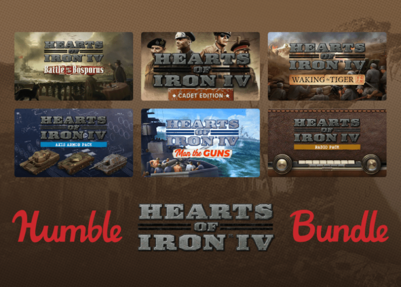 Humble Bundle - Hearts of Iron IV