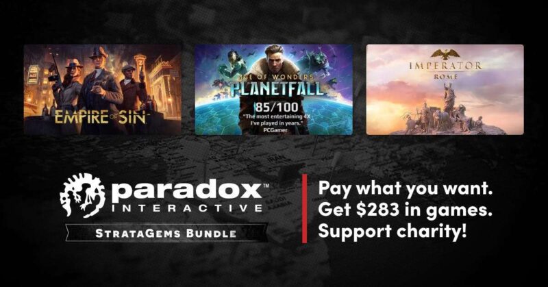 Humble "Paradox StrataGems" Game Bundle