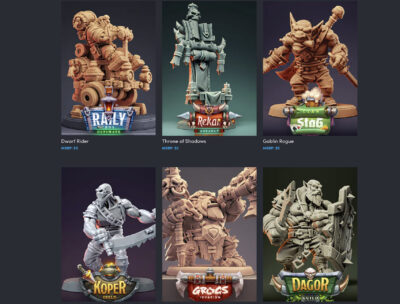 The Humble Software Bundle: 3D Printable Adventure