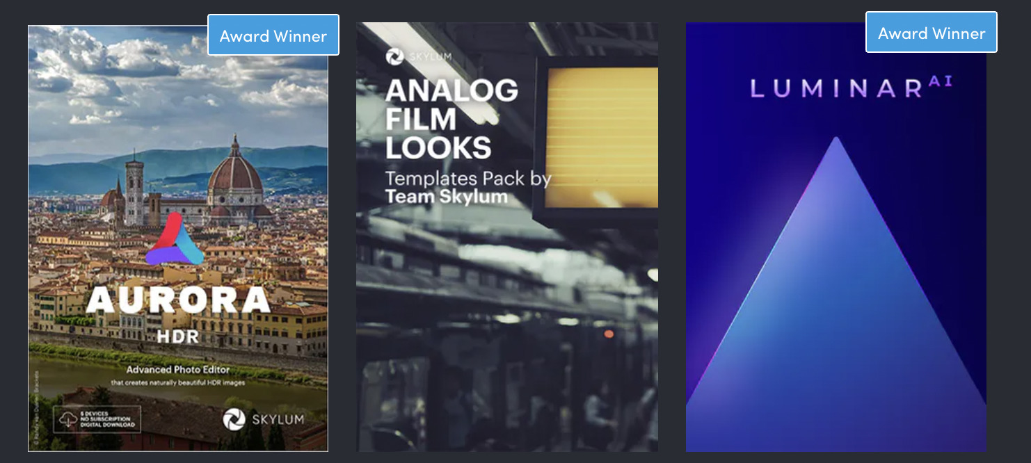 Humble Software Bundle: "Photo Editing to the Max" with Luminar AI ...