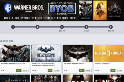 Humble BYOB Warner Bros Games Bundle