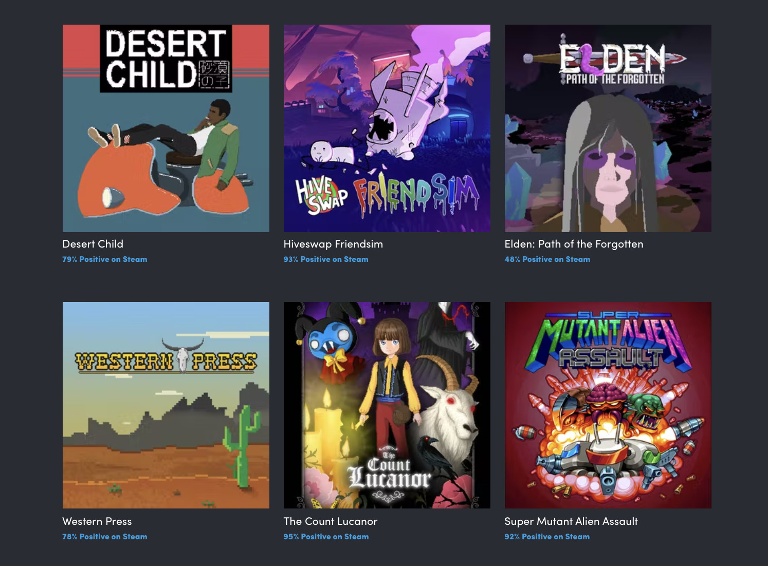 Humble "The Indie Houses" Steam Game Bundle - Epic Bundle