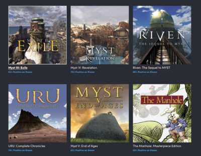 Humble "MYST & MORE" Steam Game Bundle