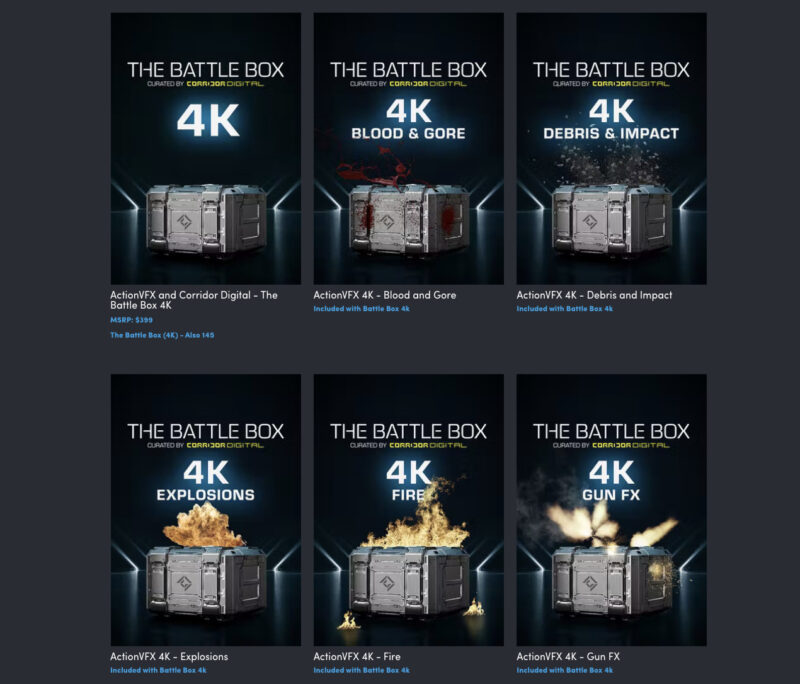 Humble "The Battle Box VFX" Bundle