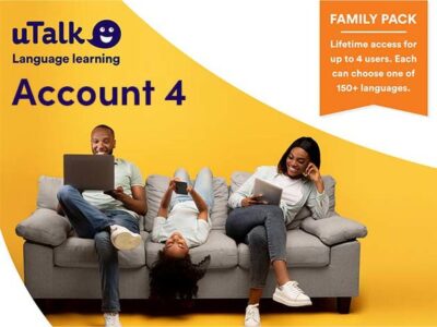 4-Pack Lifetime Deal - uTalk Language Learning