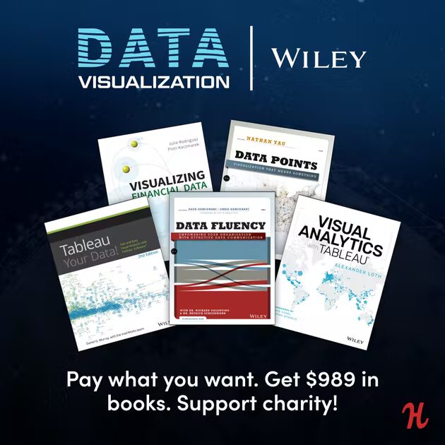Humble "Wiley Data Visualization" Bundle