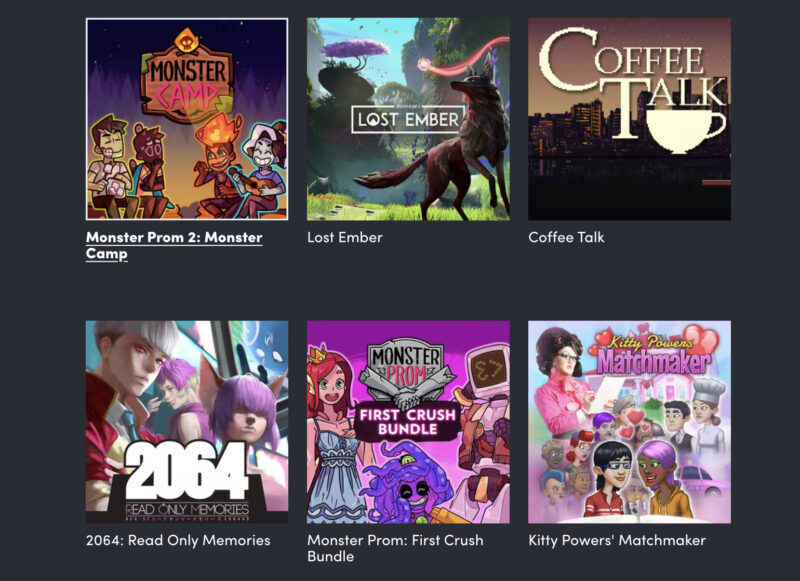 Humble "Play with Pride" GAME Bundle