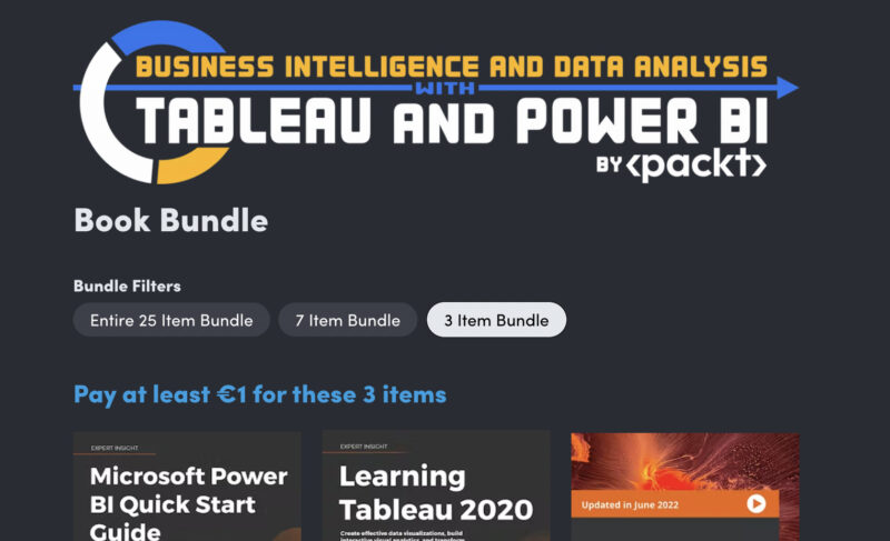 Humble Bundle: Business Intelligence Bundle