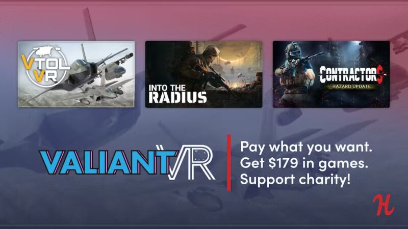 Humble Bundle: Valiant Steam VR Games