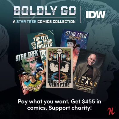 Humble Bundle: Boldly Go Star Trek Comics Bundle Deal