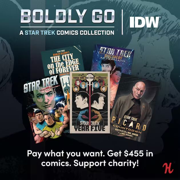 Humble Bundle: Boldly Go - Star Trek Comics Bundle Deal