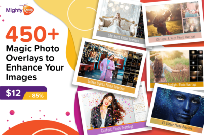 Mighty "450+ Magic Photo Overlays" Bundle