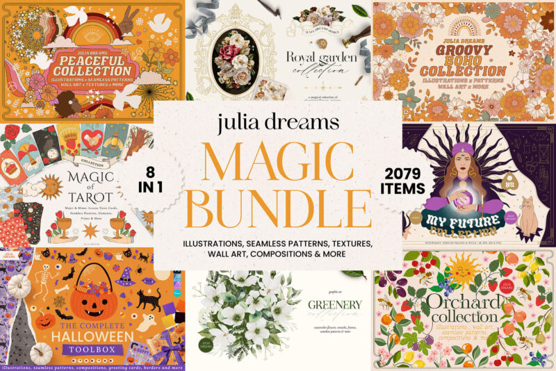 Mighty "Julia Dreams Magic" 8-in-1 Bundle Deal