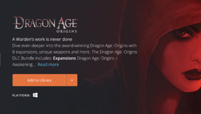 Free: The Dragon Age Origins Dlc Bundle