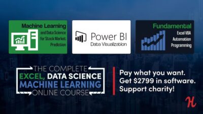 Humble Bundle: Excel Data Science & Machine Learning E Learning Deal