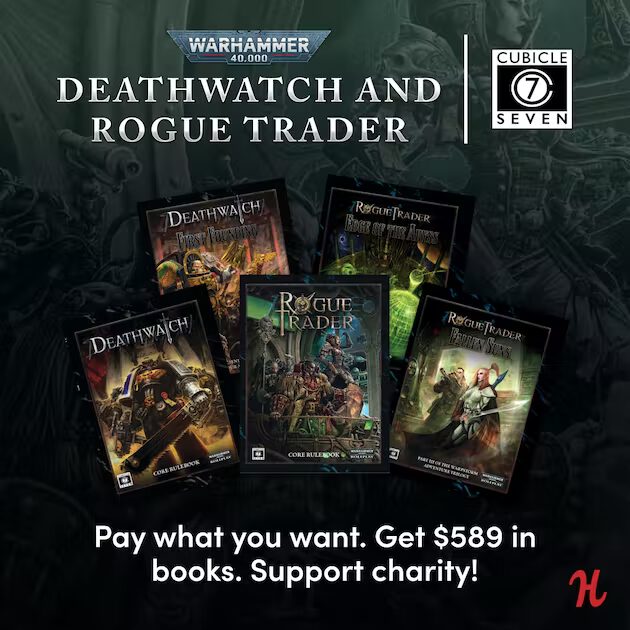 Humble Bundle: Warhammer Deathwatch & Rogue Trader Bundle