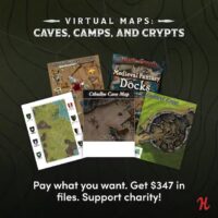 Teaser for Humble Bundle: Virtual Maps - Caves, Camps, and Crypts - Bundle