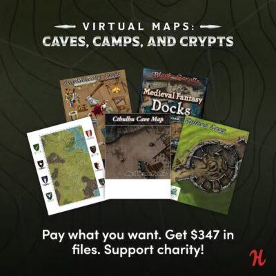 Humble Bundle: Virtual Maps Caves, Camps, And Crypts Bundle